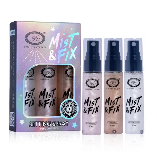 Image of Fashion Colour Mist & Fix Setting Spray 30ml x3