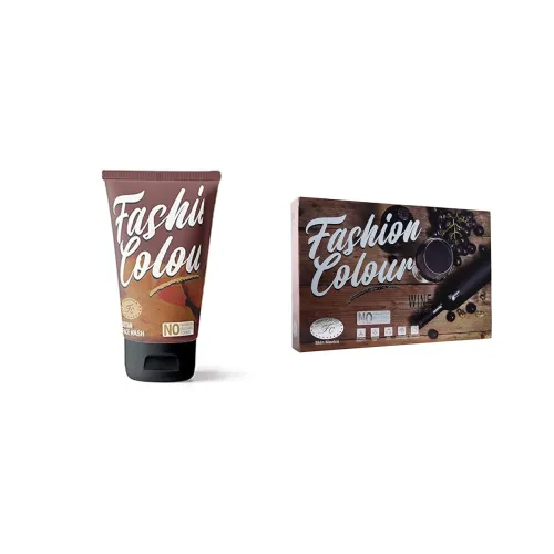 Image of Fashion Colour Ubtan Face Wash & Wine Facial Kit Combo (130g + 200g)