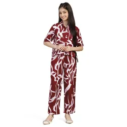 Fashion Dream Girls Cotton Blend Printed Clothing Set|Girl Combo Set|Top