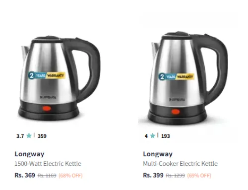 Image of Fast | Electric Kettle @ Starting ₹369