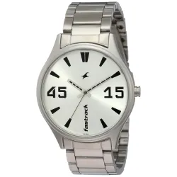 Fastrack Analog Silver Men Watch 