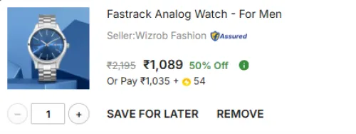 Image of Fastrack  Analog Watch - For Men 3240SM02