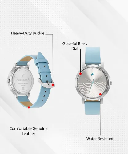 Image of Fastrack Aura Analog Watch - For Women 6284SL03