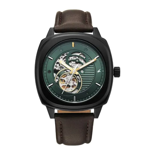 Image of Fastrack Automatics 3.0 Analog Leather Strap Watch for Men