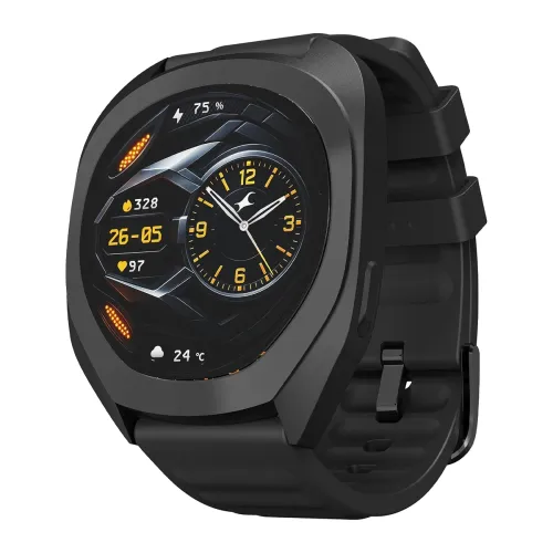 Image of Fastrack Cosmix 1.32" AMOLED Display Metal Case Smart Watch with Heart Rate