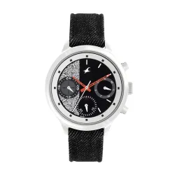 Fastrack Denim Analog Black Dial Womens Watch