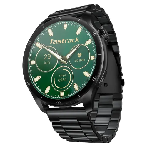 Image of Fastrack Dezire FX1 PRO Fashion Smart Watch, 1.43inch AMOLED, 466*466 Pixel Resolution, SingleSync BT Calling, AI Voice 
