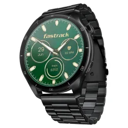 Fastrack Dezire FX1 PRO Fashion Smart Watch, 1.43inch AMOLED, 466*466 Pixel Resolution, SingleSync BT Calling, AI Voice 