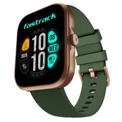 Fastrack Discovery Smart Watch, 4.9 CM AMOLED Display, SingleSync BT Calling, Built-in GPS, 100+ Multisport, Auto Recognition of Multisport, 5 Days Battery Life, 100+ Smartwatch Faces (Green...