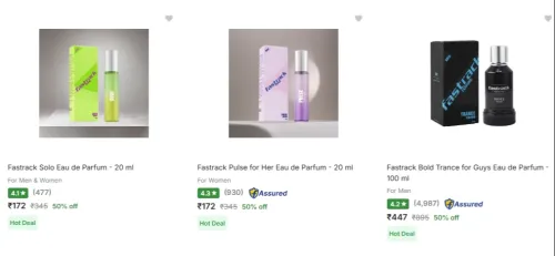 Image of Fastrack Eau De Parfum at minimum 50% Discount 
