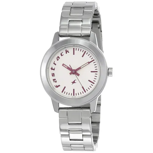 Image of Fastrack Fundamentals Analog White Dial Women's Watch 