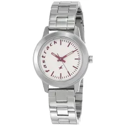 Fastrack Fundamentals Analog White Dial Womens Watch 