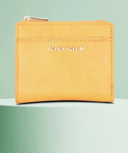 Image of Fastrack  Girls Casual Brown Fabric Wallet