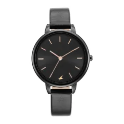 Fastrack Glitch Black Dial Womens Analog Watch