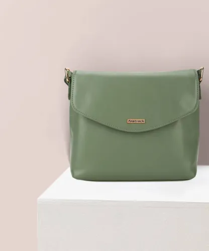 Image of Fastrack Green Medium Women’s Sling Bag