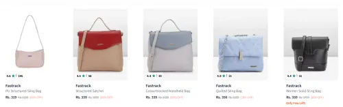 Image of Fastrack Handbags Minimum 70% Discount