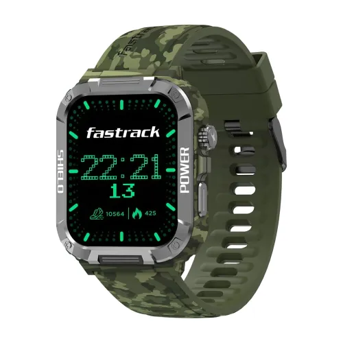 Image of Fastrack Limitless Valor Smart Watch (Green Camo)