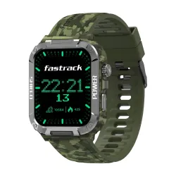 Fastrack Limitless Valor Smart Watch (Green Camo)