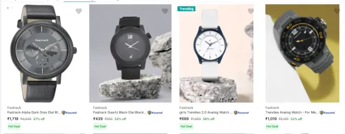 Image of Fastrack Men's watches upto 53% discount 