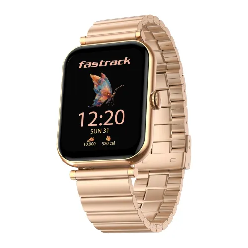 Image of Fastrack Noir Charm Smart Watch 1.65" AMOLED Display BT Calling