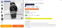 Fastrack  Opulence Analog Watch NT3289KM01