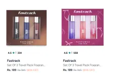 Fastrack Perfume Gift Set Starting at ₹189