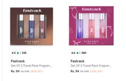 Fastrack Perfume Set 3 Flat 90% Discount