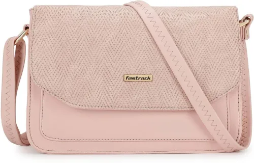Image of Fastrack Pink Women Sling Bag