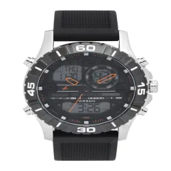 Fastrack Quartz Analog Digital With Black Dial Watch For Men