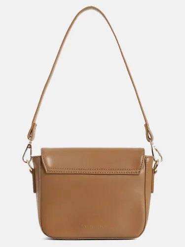 Image of Fastrack Solid Shoulder Bag (Brown, 1.6236 L)