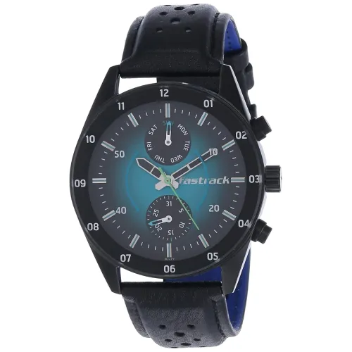 Image of Fastrack Space Analog Blue Dial Men's Watch 