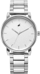 Fastrack Stunners 6.0 Fastrack Stunners White Dial Silver Metal Strap Analog