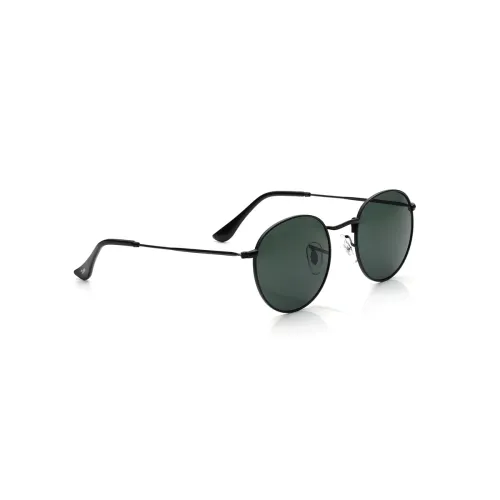Image of Fastrack Tees Green Round Sunglasses for unisex