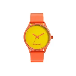 Fastrack Topicals Quartz Analog Dial Silicone Strap Unisex Watch