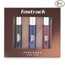 Fastrack Trance, Pulse, Beat Perfume Set for Him 20ml (pack of 3)