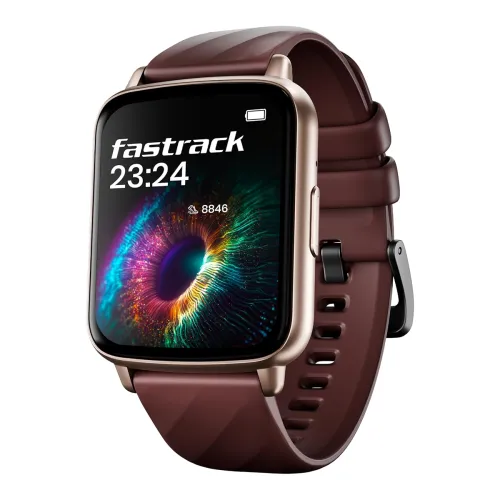 Image of Fastrack Volt S1 calling smartwatch (Wine Red)