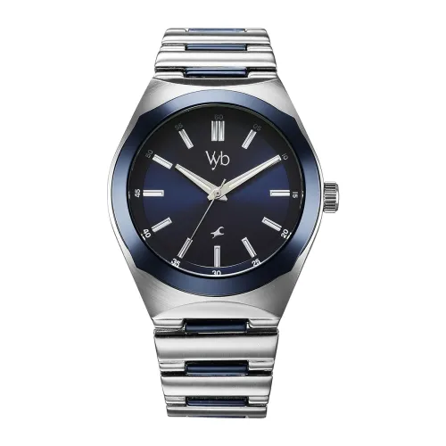 Image of Fastrack Vyb Arcane Quartz Analog Blue Dial Watch for Men