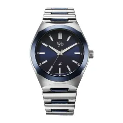 Fastrack Vyb Arcane Quartz Analog Blue Dial Watch for Men