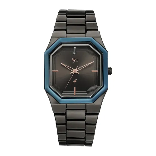 Image of Fastrack Vyb Pioneer with Quartz Analog Grey Dial Grey Alloy Strap Watch for Men 
