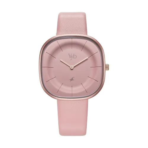 Image of Fastrack Vyb Successor Leather Strap Watch for Girls 