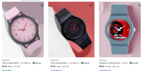 Image of Fastrack Watch Analog Watch Minimum 50% Discount