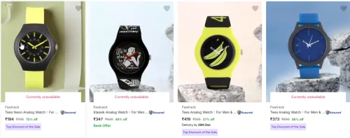 Image of Fastrack Watch For Men Starting Price @ ₹194
