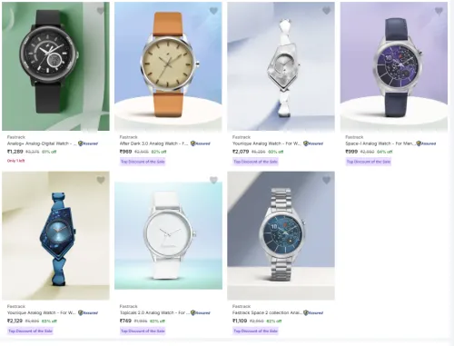 Image of Fastrack Watch Starting @ ₹749