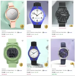 Fastrack Watches at minimum 60% Discount