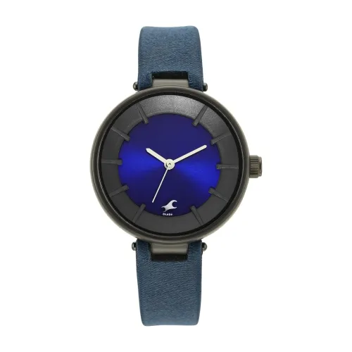 Image of Fastrack Women Plastic Revibe Analog Blue Dial Watch