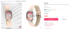 Fastrack Women Brass Mother Analogue Watch 6258SL02