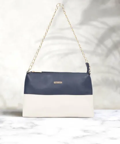 Image of Fastrack Women Blue Sling Bag Special price