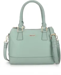 Fastrack Women Green Satchel