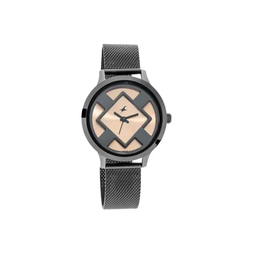 Image of Fastrack Women Metal X Ananya Panday-Fit Out Analog Blue Dial Watch