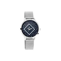 Fastrack Women Metal X Ananya Panday-Fit Out Analog Blue Dial Watch